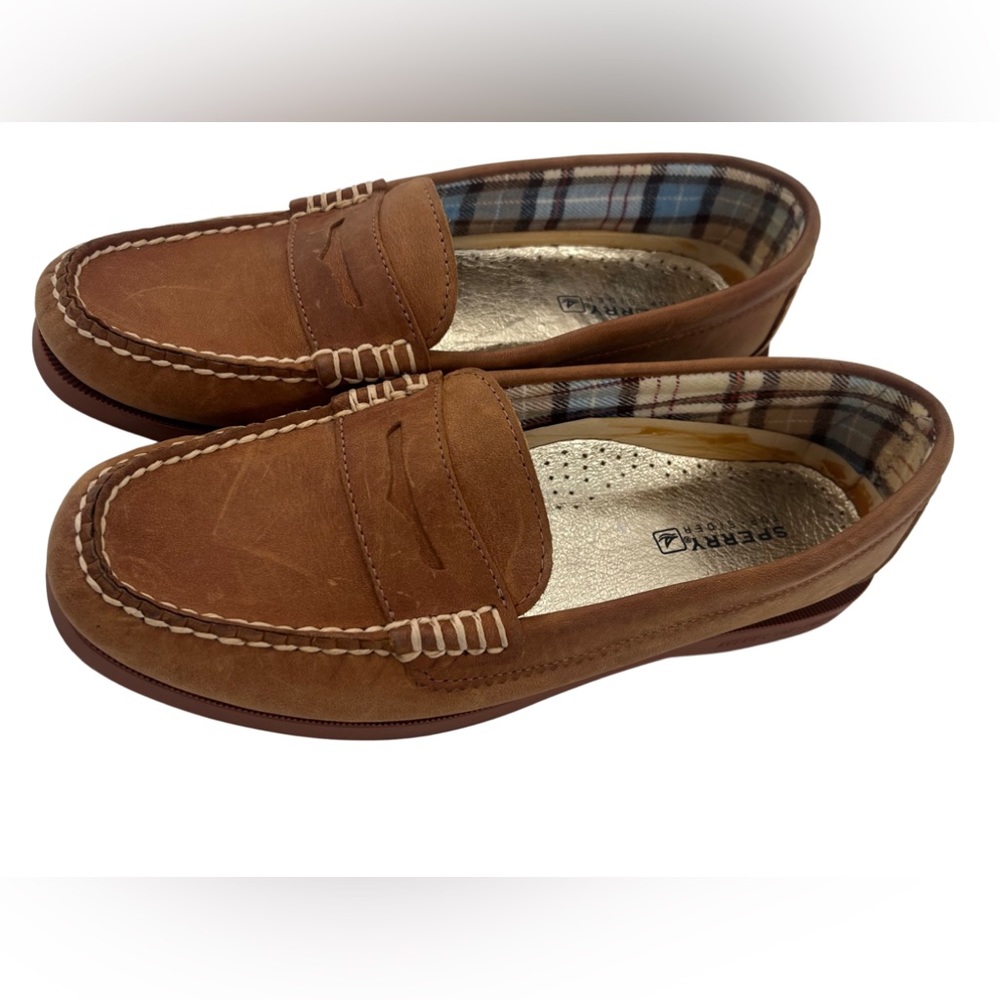 Sperry Seaport Croc Nubuck Penny LoaferWomen’s 8M